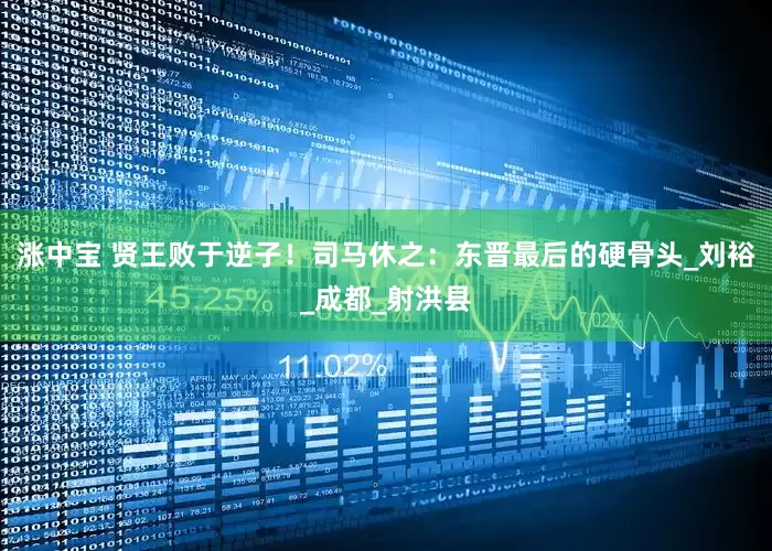 涨中宝 贤王败于逆子！司马休之：东晋最后的硬骨头_刘裕_成都_射洪县