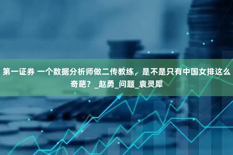 第一证券 一个数据分析师做二传教练，是不是只有中国女排这么奇葩？_赵勇_问题_袁灵犀