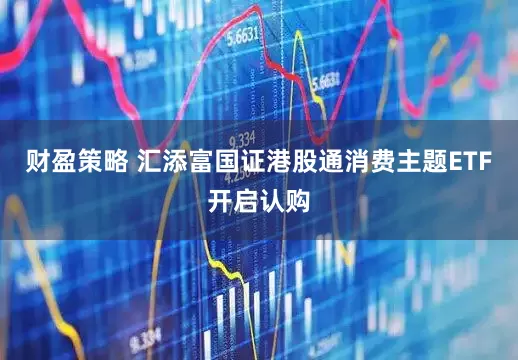 财盈策略 汇添富国证港股通消费主题ETF开启认购